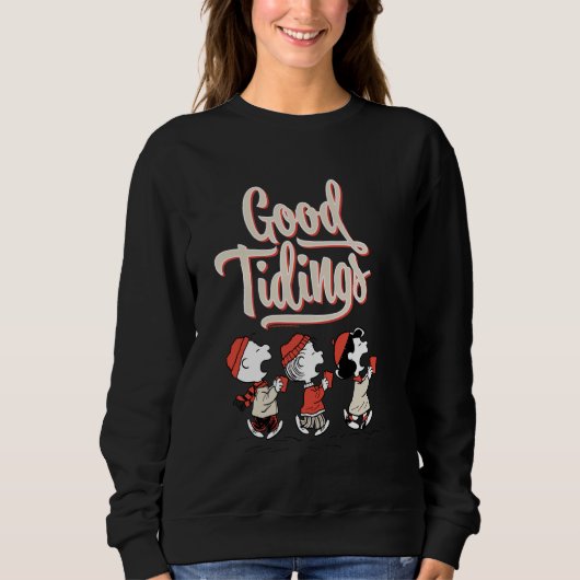 Pinda's Kerstmis Goede Tidings Trui (Voorkant)