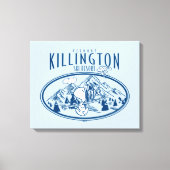 pinda's | Killington Ski Resort Vermont Canvas Afdruk (Voorkant)