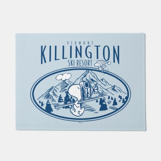 pinda's | Killington Ski Resort Vermont Deurmat (Voorkant)