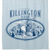 pinda's | Killington Ski Resort Vermont Douchegordijn (Voorkant)
