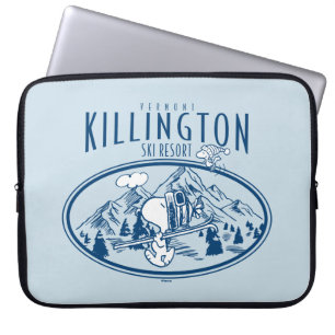pinda's Killington Ski Resort Vermont Laptop Sleeve