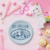 pinda's | Killington Ski Resort Vermont Papieren Bordje (Feest)