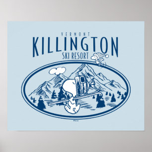 pinda's   Killington Ski Resort Vermont Poster