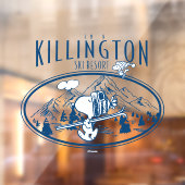 pinda's | Killington Ski Resort Vermont Raamsticker (Vel 2)