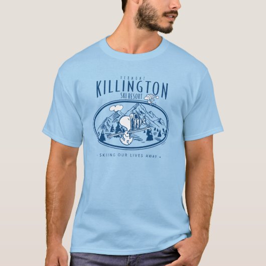pinda's | Killington Ski Resort Vermont T-shirt (Voorkant)