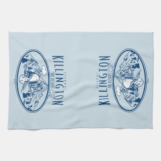 pinda's | Killington Ski Resort Vermont Theedoek (Horizontaal)