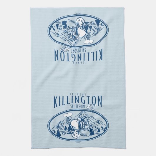 pinda's | Killington Ski Resort Vermont Theedoek (Verticaal)