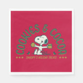 pinda's | Koekjes en cacao Servet (Voorkant)