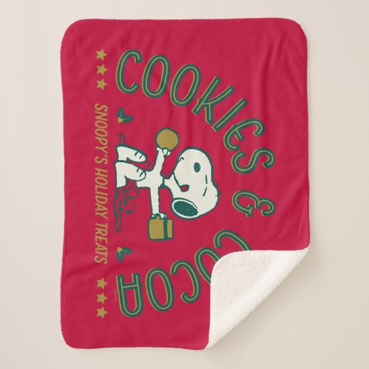 pinda's | Koekjes en cacao Sherpa Deken (Voorkant)