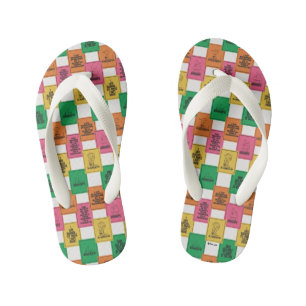 pinda's   Leuk Colorblock Patroon Kinder Teenslippers
