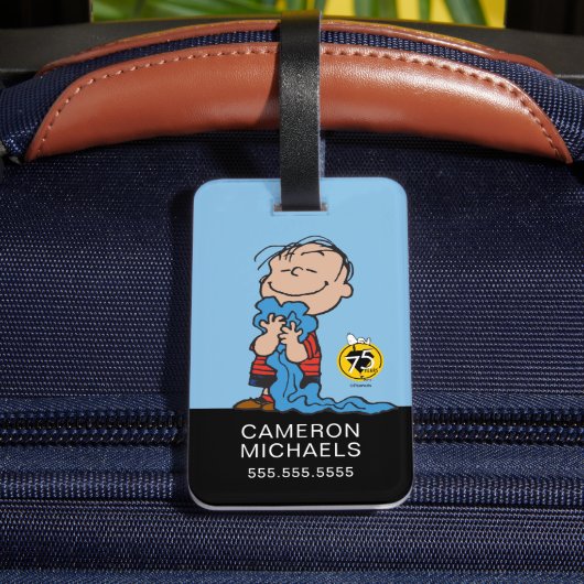 pinda's | Linus Blanket Smile Bagagelabel (Achter Insitu 4)