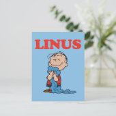 pinda's | Linus Blanket Smile Briefkaart (Staand voorkant)