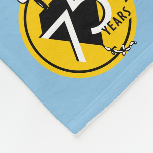 pinda's | Linus Blanket Smile Fleece Deken (Hoek)