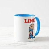 pinda's | Linus Blanket Smile Mok (Voorkant rechts)