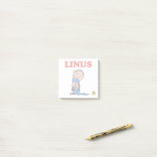 pinda's | Linus Blanket Smile Post-it® Notes (Op bureau)