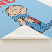 pinda's | Linus Blanket Smile Sherpa Deken (3/4)