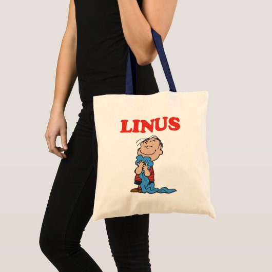 pinda's | Linus Blanket Smile Tote Bag (Voorkant (product))