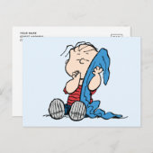 pinda's | Linus en Zijne Blanket Briefkaart (Voorkant / Achterkant)