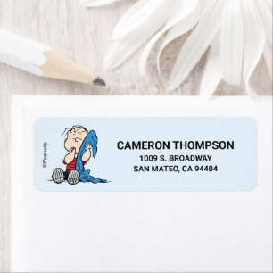 pinda's   Linus en Zijne Blanket Etiket