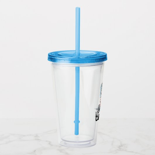 pinda's | Linus en Zijne Blanket | Jouw namen toev Acryl Drinkbeker (Rechts)