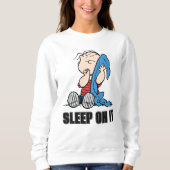 pinda's | Linus en Zijne Blanket Trui (Voorkant)