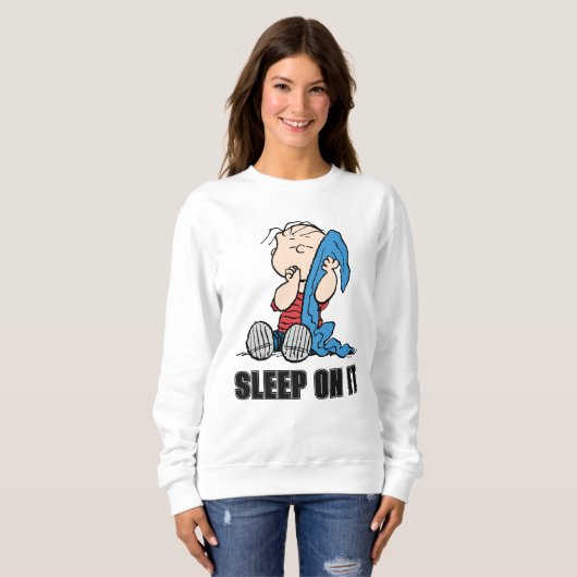 pinda's | Linus en Zijne Blanket Trui (Voorkant volledig)