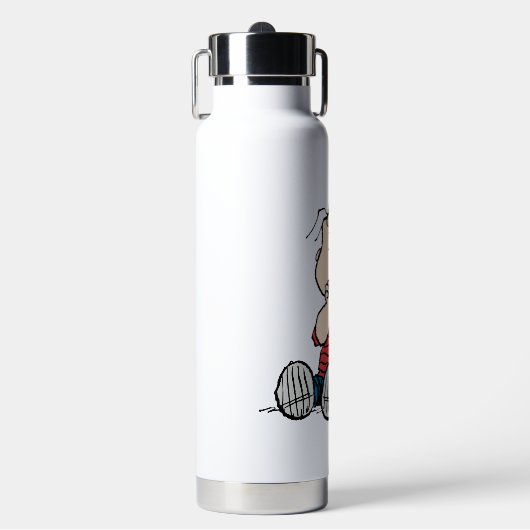 pinda's | Linus en Zijne Blanket Waterfles (Voorkant)