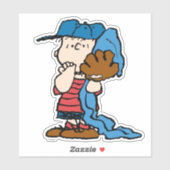 pinda's | Linus in zijn honkbaluitrusting Sticker (Vel)