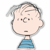 pinda's | Linus Portrait Sticker (Voorkant)