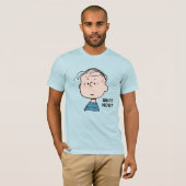 pinda's | Linus Portrait T-shirt (Voorkant volledig)