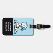 pinda's | Linus & Snoopy Bagagelabel (Voorkant horizontaal)