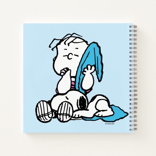 pinda's | Linus & Snoopy Notitieboek (Achterkant)