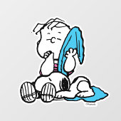 pinda's | Linus & Snoopy Raamsticker (Vel)