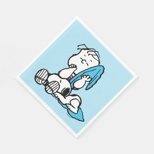 pinda's | Linus & Snoopy Servet (Hoek)