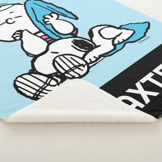 pinda's | Linus & Snoopy Sherpa Deken (3/4)