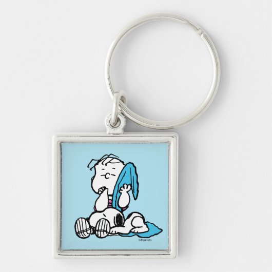 pinda's | Linus & Snoopy Sleutelhanger (Voorkant)