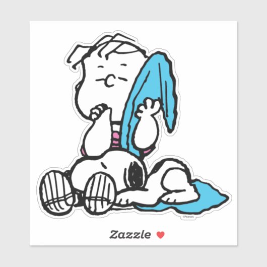 pinda's | Linus & Snoopy Sticker (Vel)