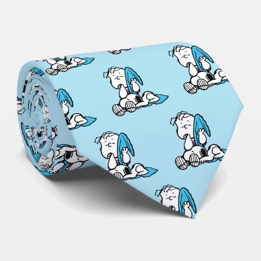 pinda's | Linus & Snoopy Stropdas (Opgerold)
