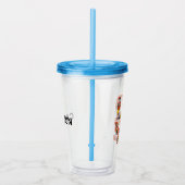 pinda's - LOVE Acryl Drinkbeker (Rechts)