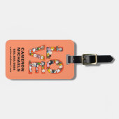 pinda's - LOVE Bagagelabel (Voorkant horizontaal)