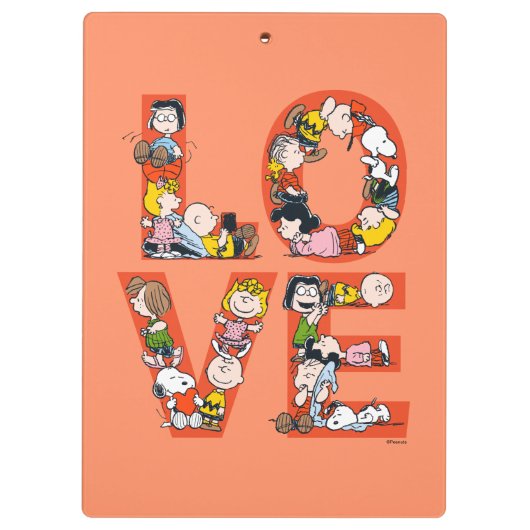 pinda's - LOVE Klembord (Achterkant)