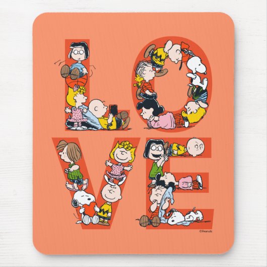 pinda's - LOVE Muismat (Voorkant)