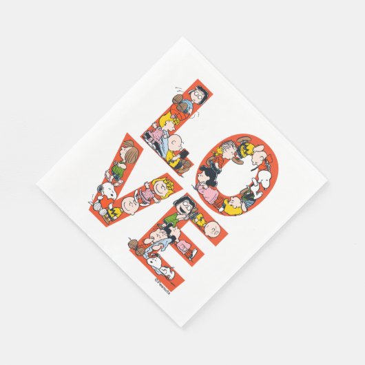 pinda's - LOVE Servet (Hoek)