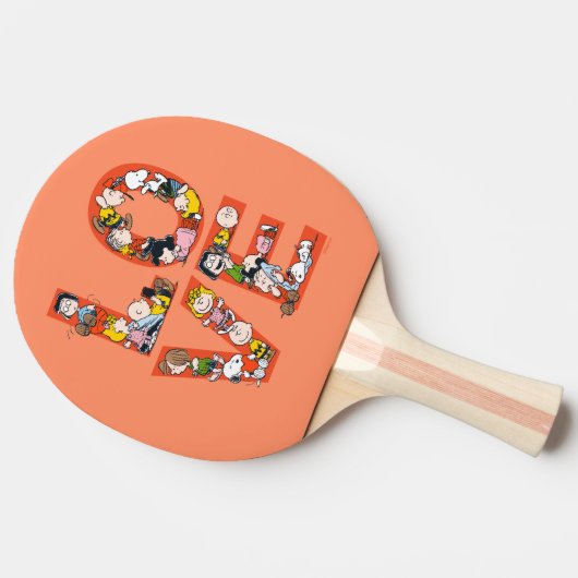 pinda's - LOVE Tafeltennisbatje (Zijkant)