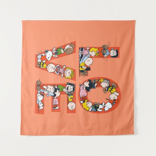 pinda's - LOVE Wandkleed (Voorkant (horizontaal))