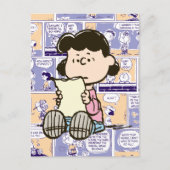 pinda's | Lucy Comic Pattern Briefkaart (Voorkant)