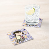 pinda's | Lucy Comic Pattern Kartonnen Onderzetters (Insitu)