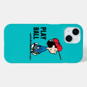 pinda's | Lucy die honkbal speelt Case-Mate iPhone Case (Achterkant (horizontaal))