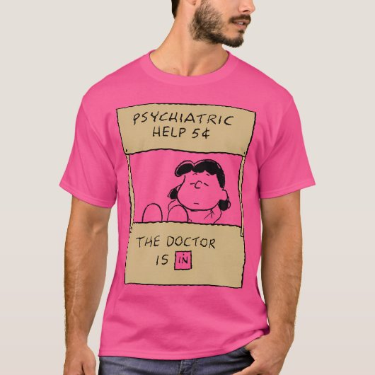 Pinda's - Lucy Doctor is binnen T-shirt (Voorkant)