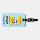 pinda's | Lucy en de dokter zijn in Bagagelabel (Voorkant horizontaal)